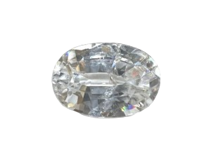 White Zircon (Jarkan) Gemstone