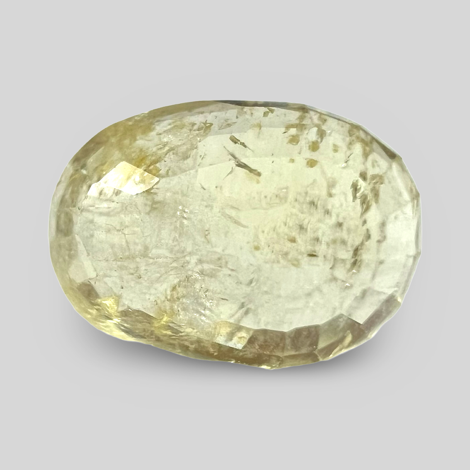 Yellow sapphire Pukhraj 4.25cts (54/637