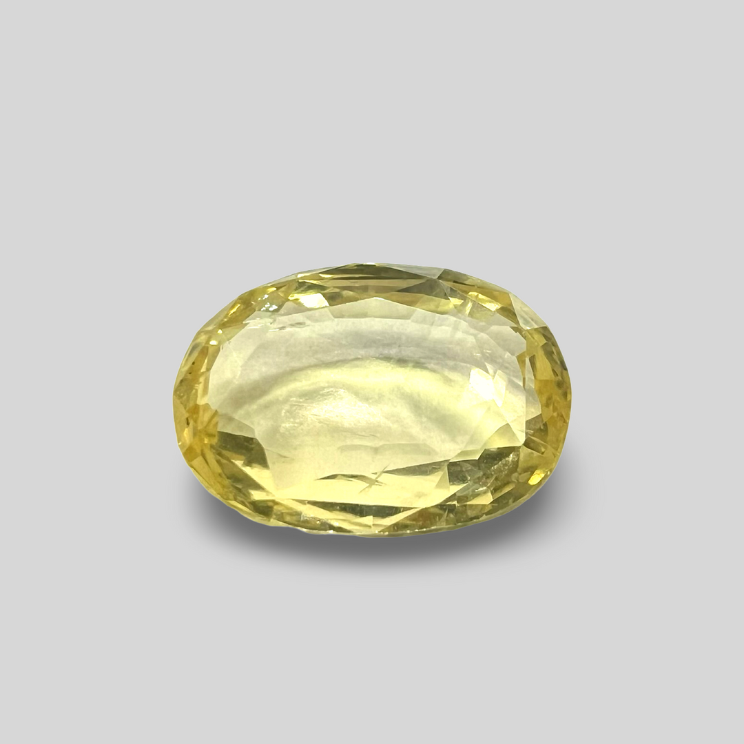 Yellow sapphire Pukhraj 4.12cts (9/97