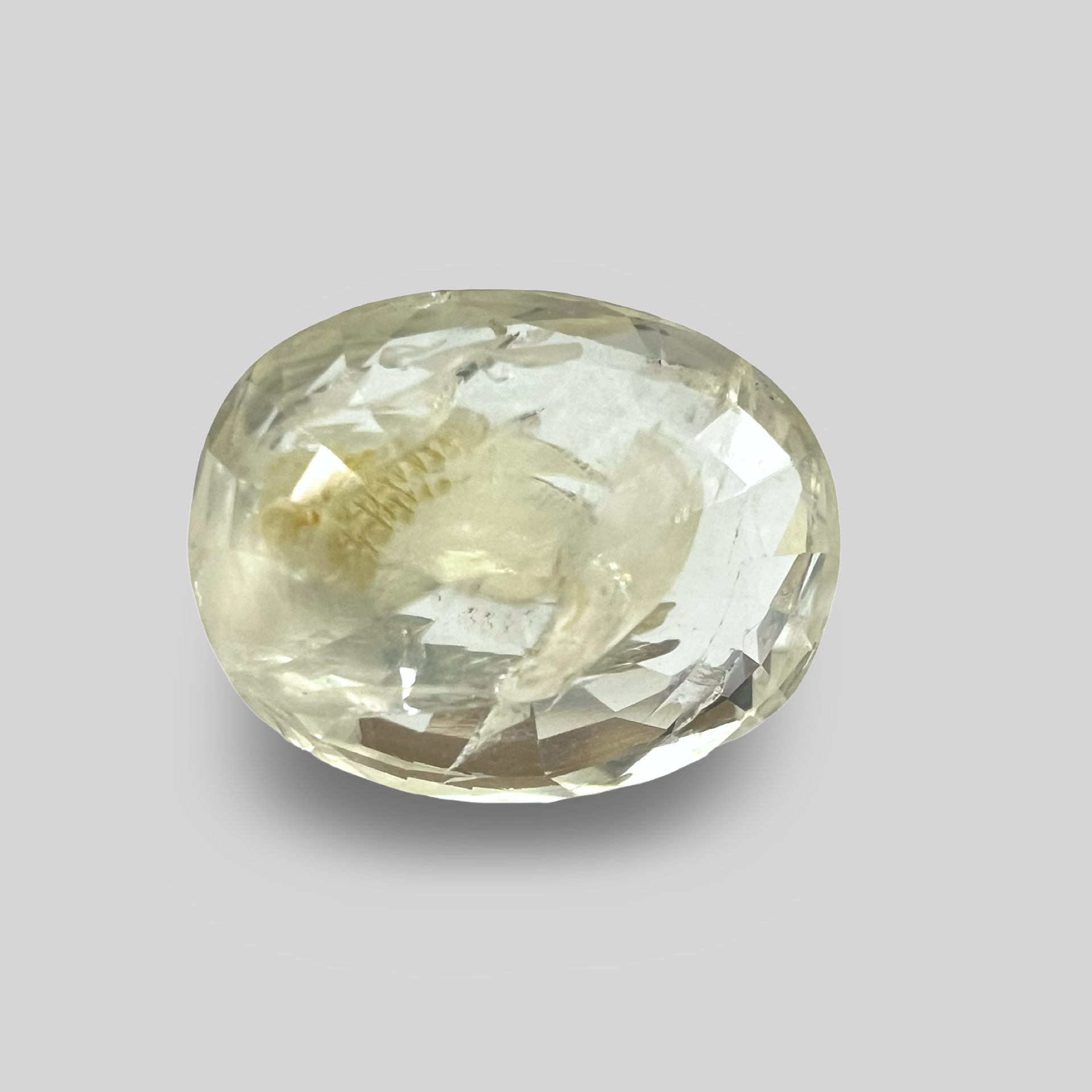 Yellow sapphire Pukhraj 6.07cts  (51/603)