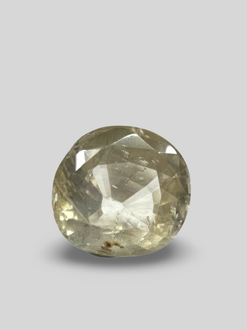 Yellow sapphire Pukhraj 4.34cts (55/649