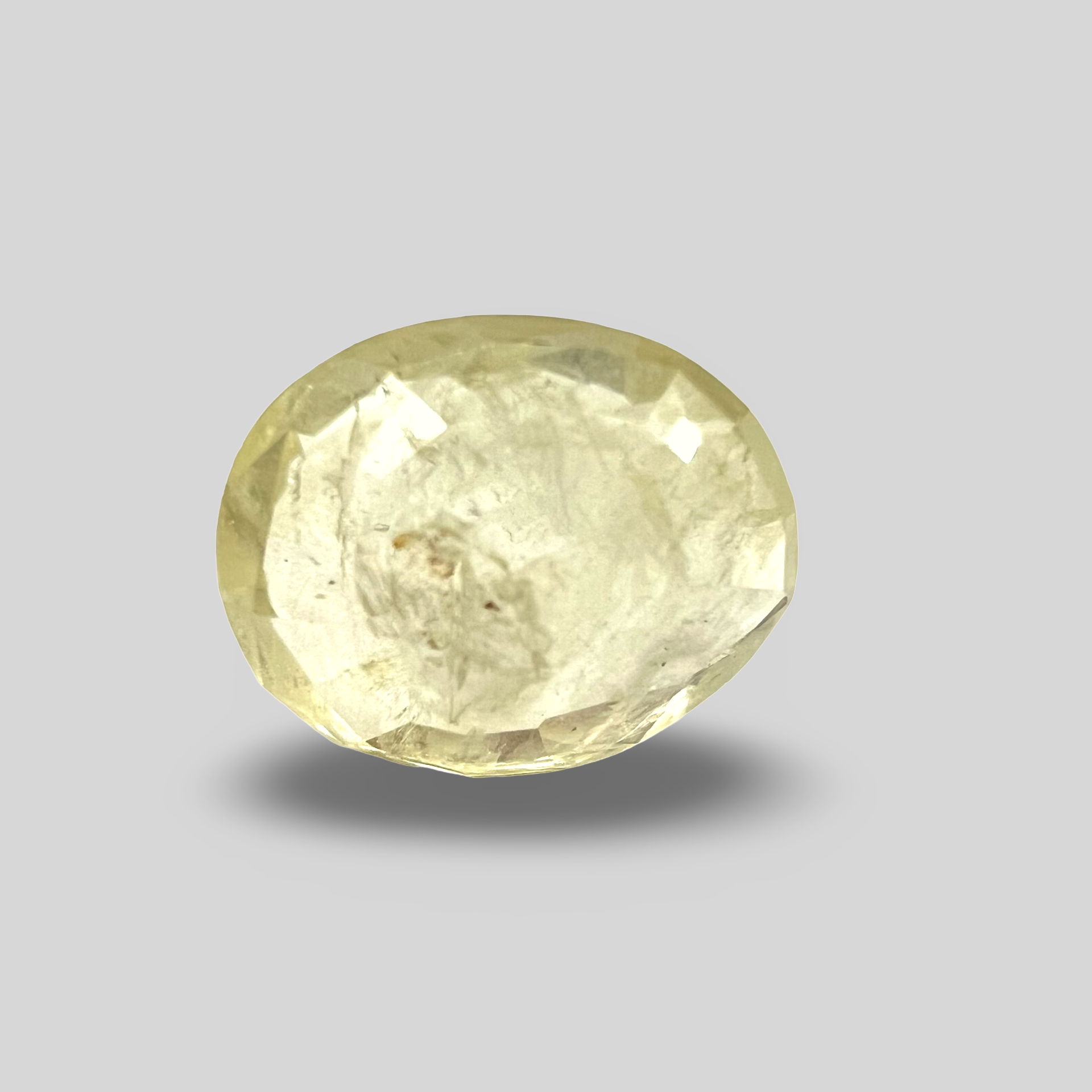 Yellow sapphire Pukhraj 6.90cts (66/799