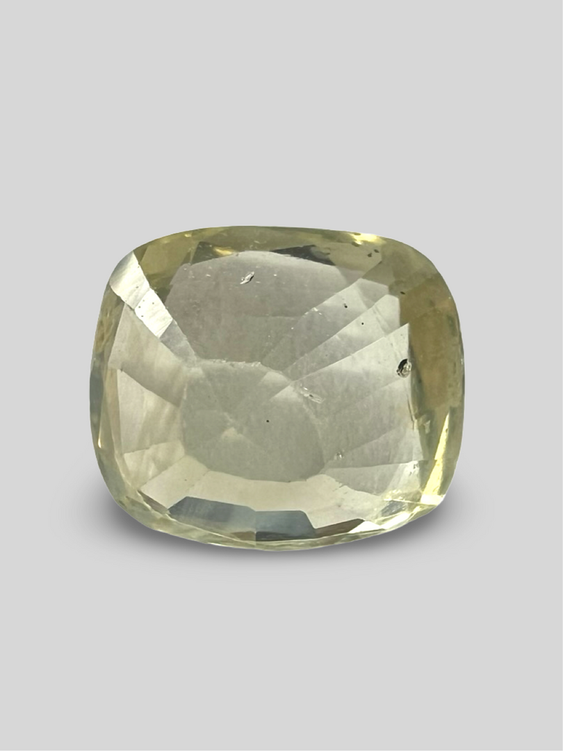 Yellow sapphire Pukhraj 3.93cts (9/107