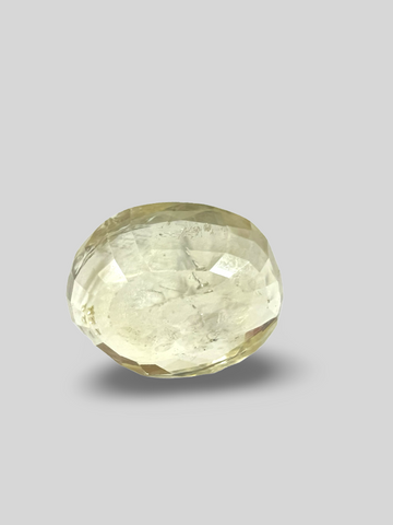 Yellow sapphire Pukhraj 4.29cts (55/660