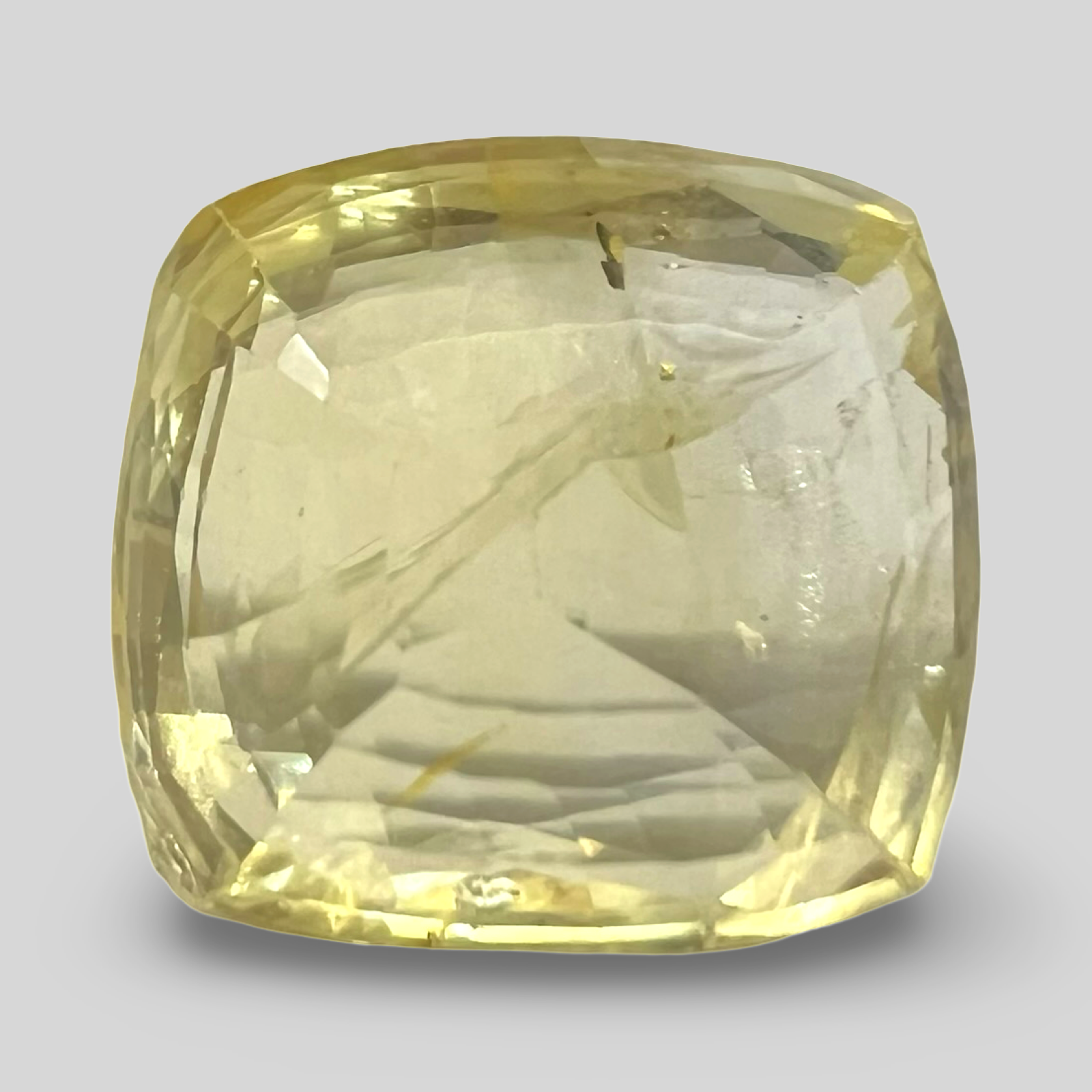 Yellow sapphire Pukhraj 9.84cts (59/698