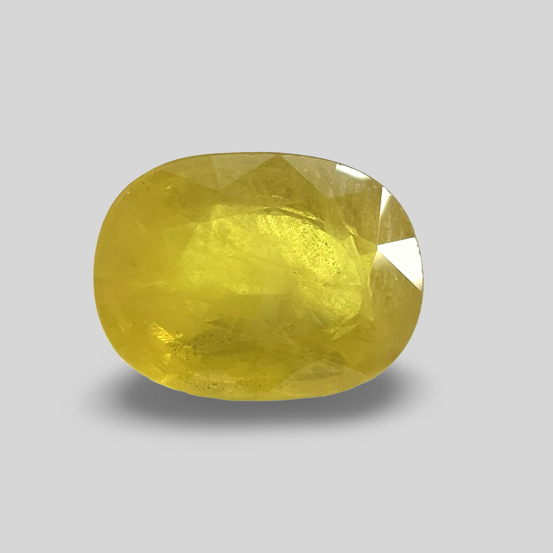 Yellow sapphire Pukhraj 4.89cts (22/257)