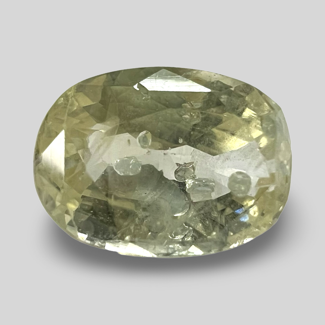 Yellow sapphire Pukhraj 4.14cts (54/644