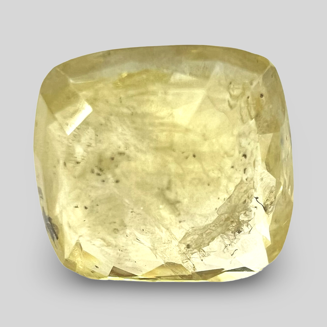 Yellow sapphire Pukhraj 7.8cts (62/741)