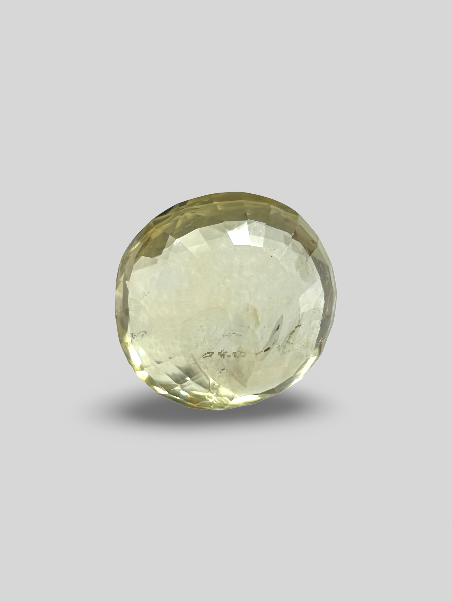 Yellow sapphire Pukhraj 5.03cts (55/651