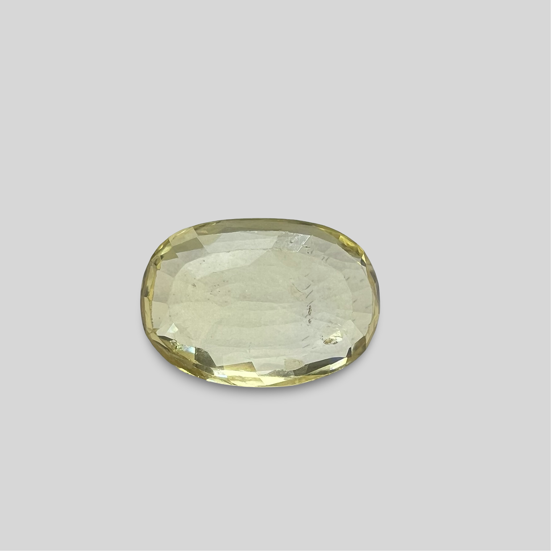 Yellow sapphire Pukhraj 6.45cts (37/430