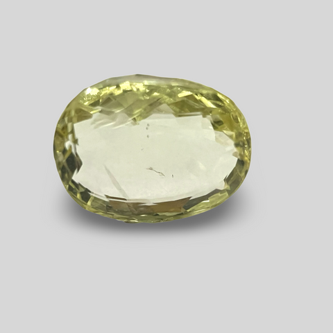 Yellow sapphire Pukhraj 5.15cts (19/222)