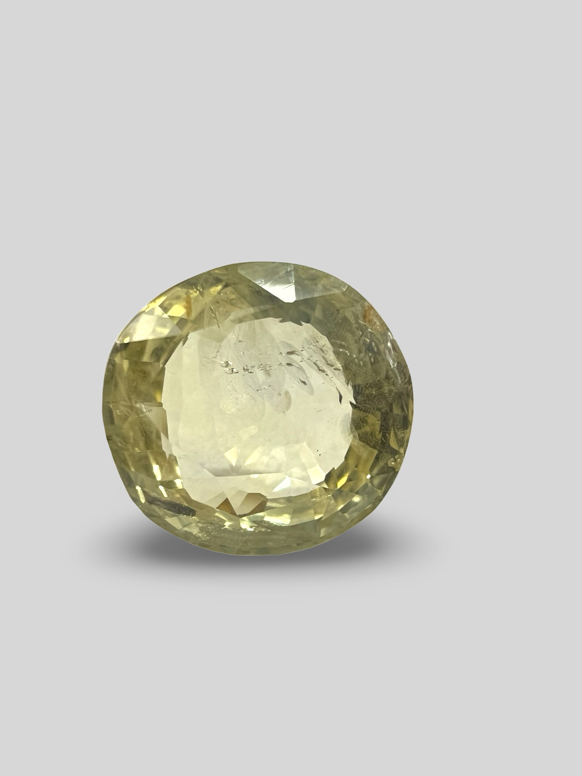 Yellow sapphire Pukhraj 5.03cts (55/651