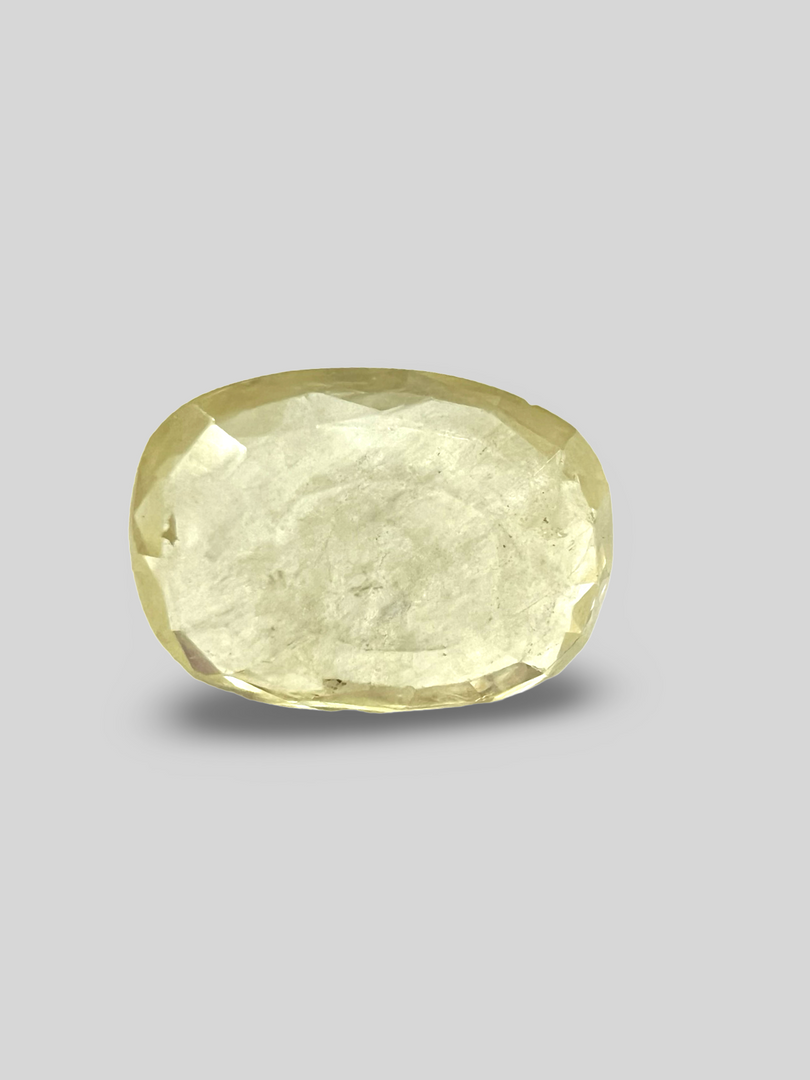 Yellow sapphire Pukhraj 4.97cts (55/655)