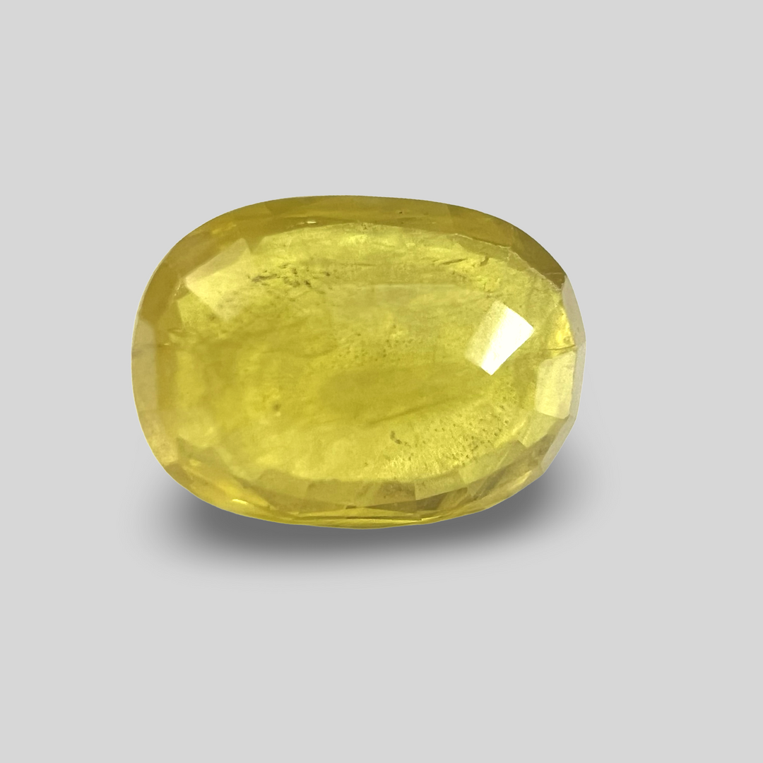 Yellow sapphire Pukhraj 4.89cts (22/257)