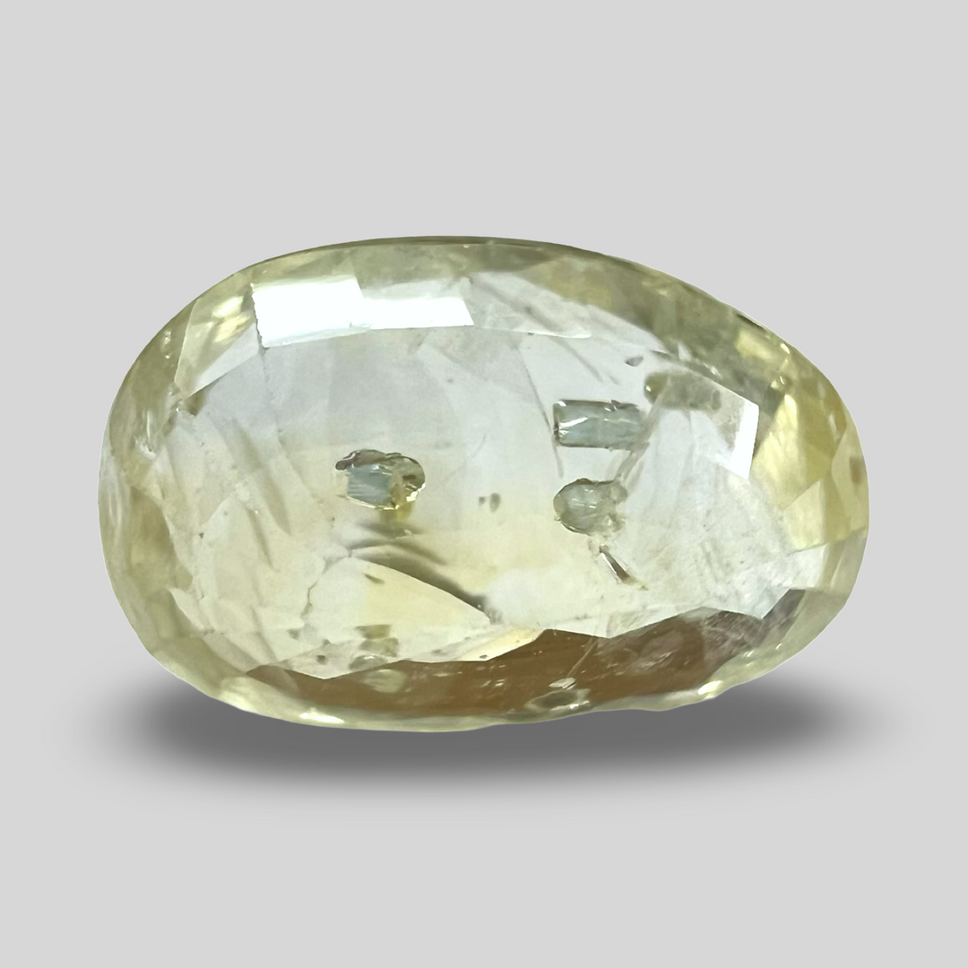 Yellow sapphire Pukhraj 4.14cts (54/644