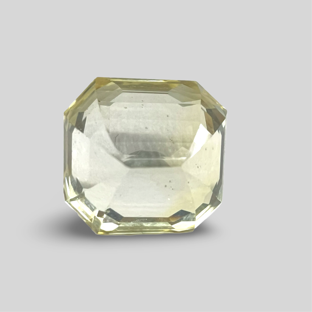 Yellow sapphire Pukhraj 5.89cts (29/340