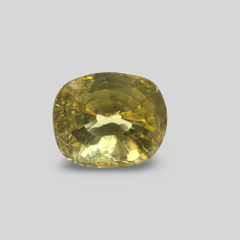 Yellow sapphire Pukhraj 4.36cts (8/86