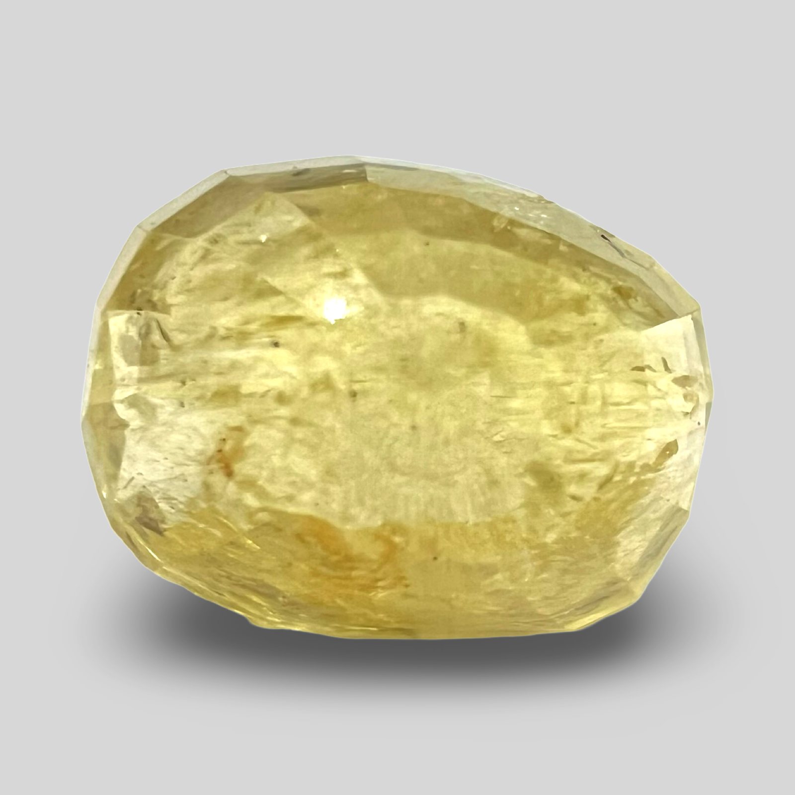 Yellow sapphire Pukhraj 8.25cts (63/767