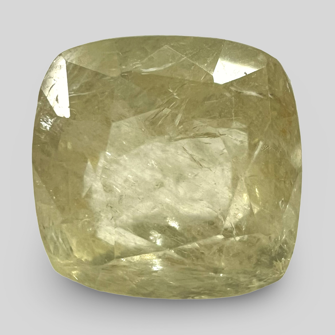 Yellow sapphire Pukhraj 7.67cts (62/740)