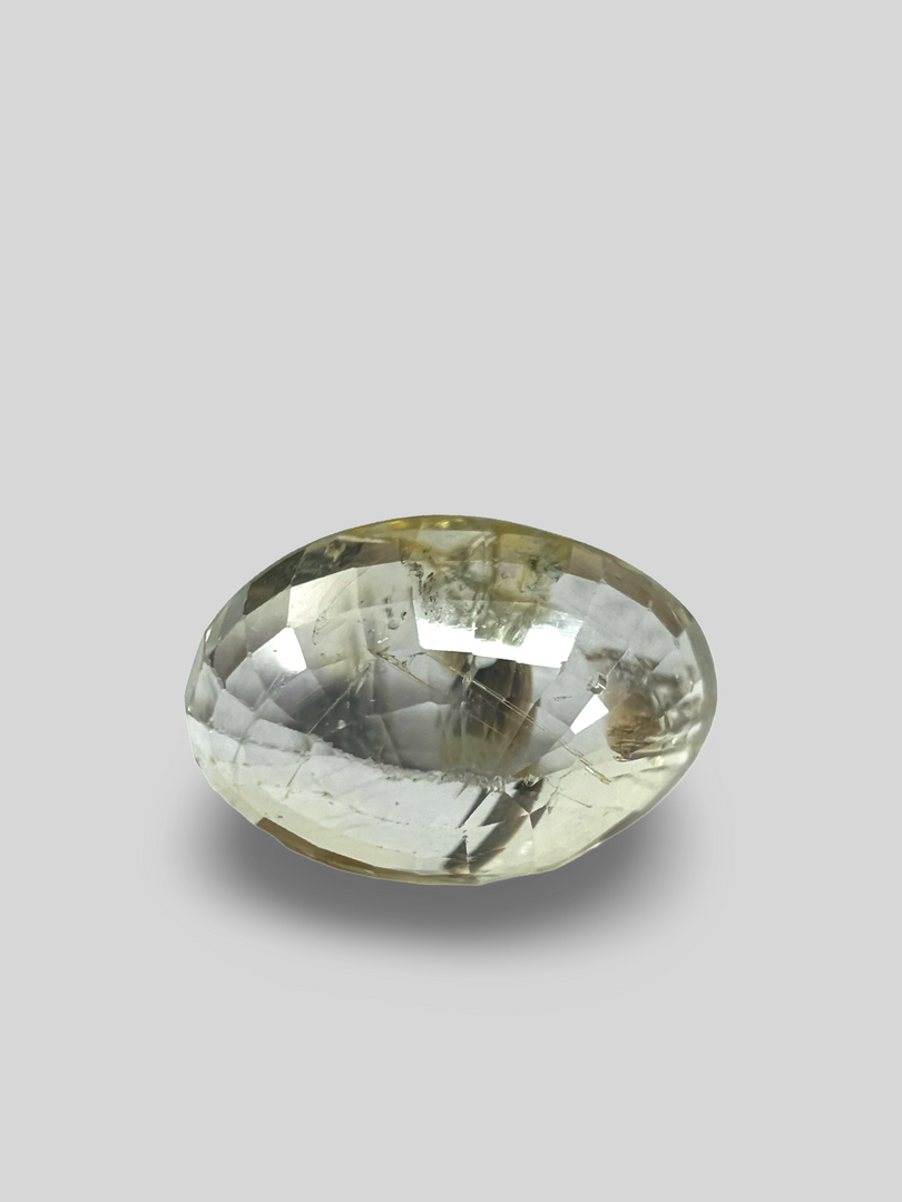 Yellow sapphire Pukhraj 5.08cts (55/650