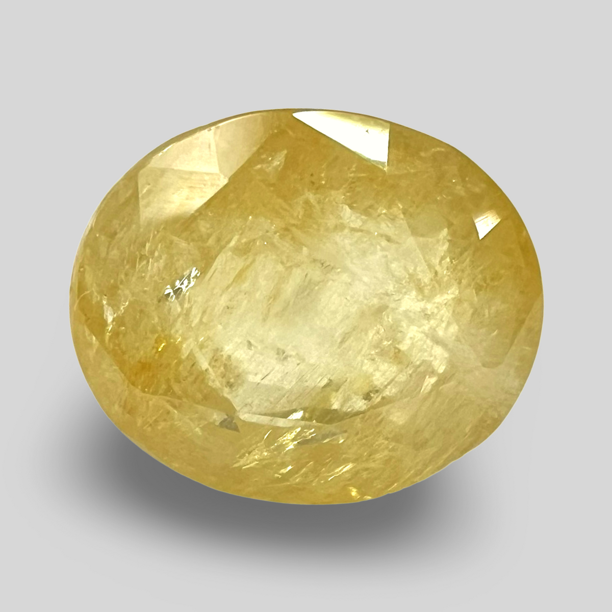 Yellow sapphire Pukhraj 7.73cts (62/742)