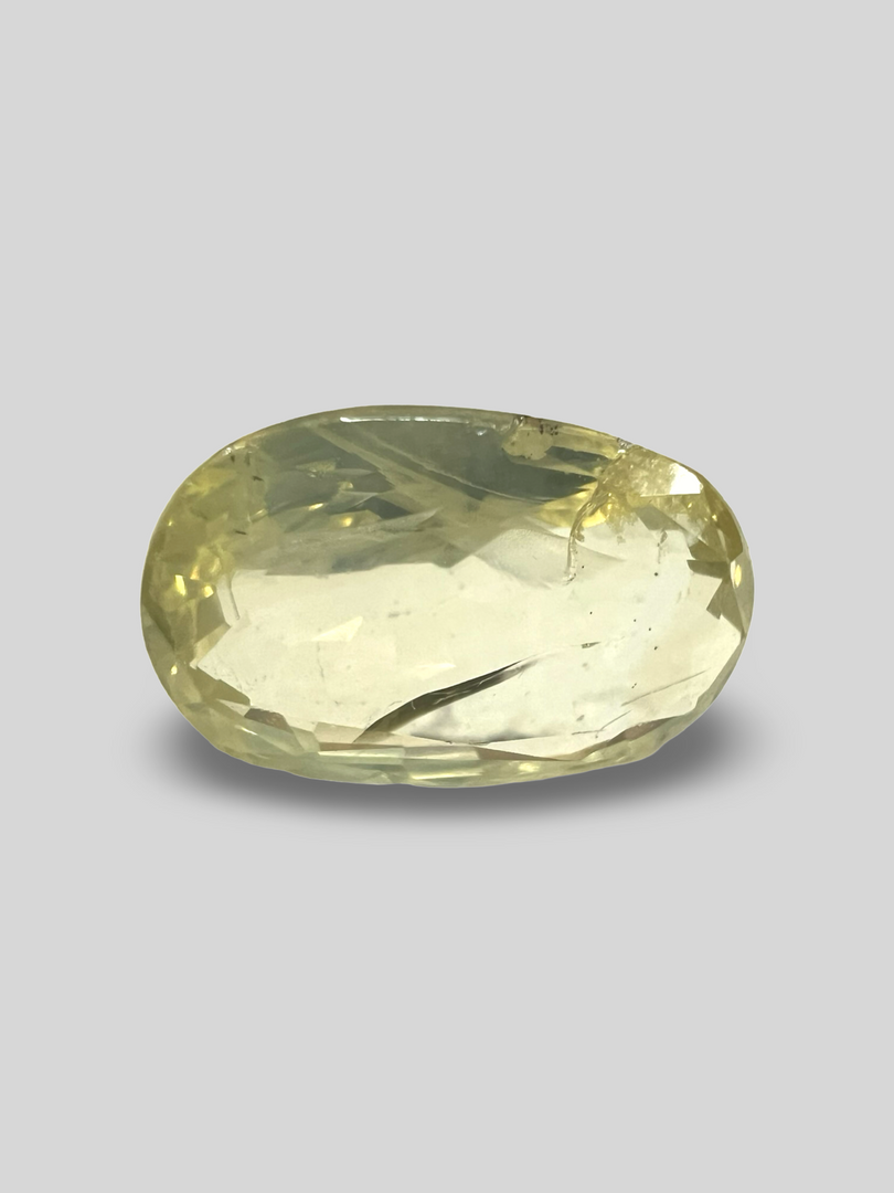 Yellow sapphire Pukhraj 4.42cts (55/658