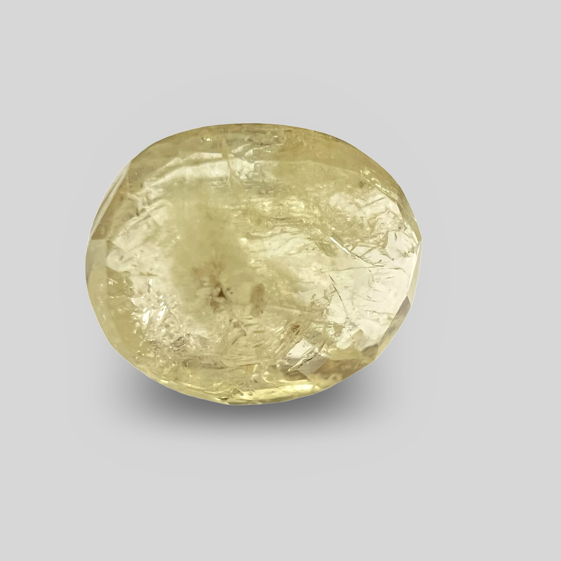 Yellow sapphire Pukhraj 6.92cts (53/633)