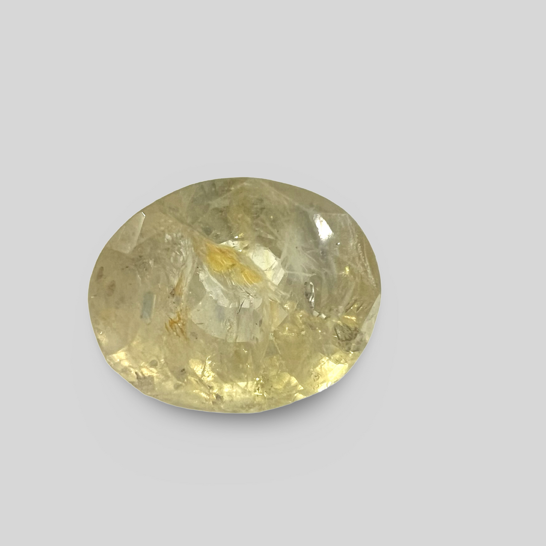 Yellow sapphire Pukhraj 6.27cts (53/636