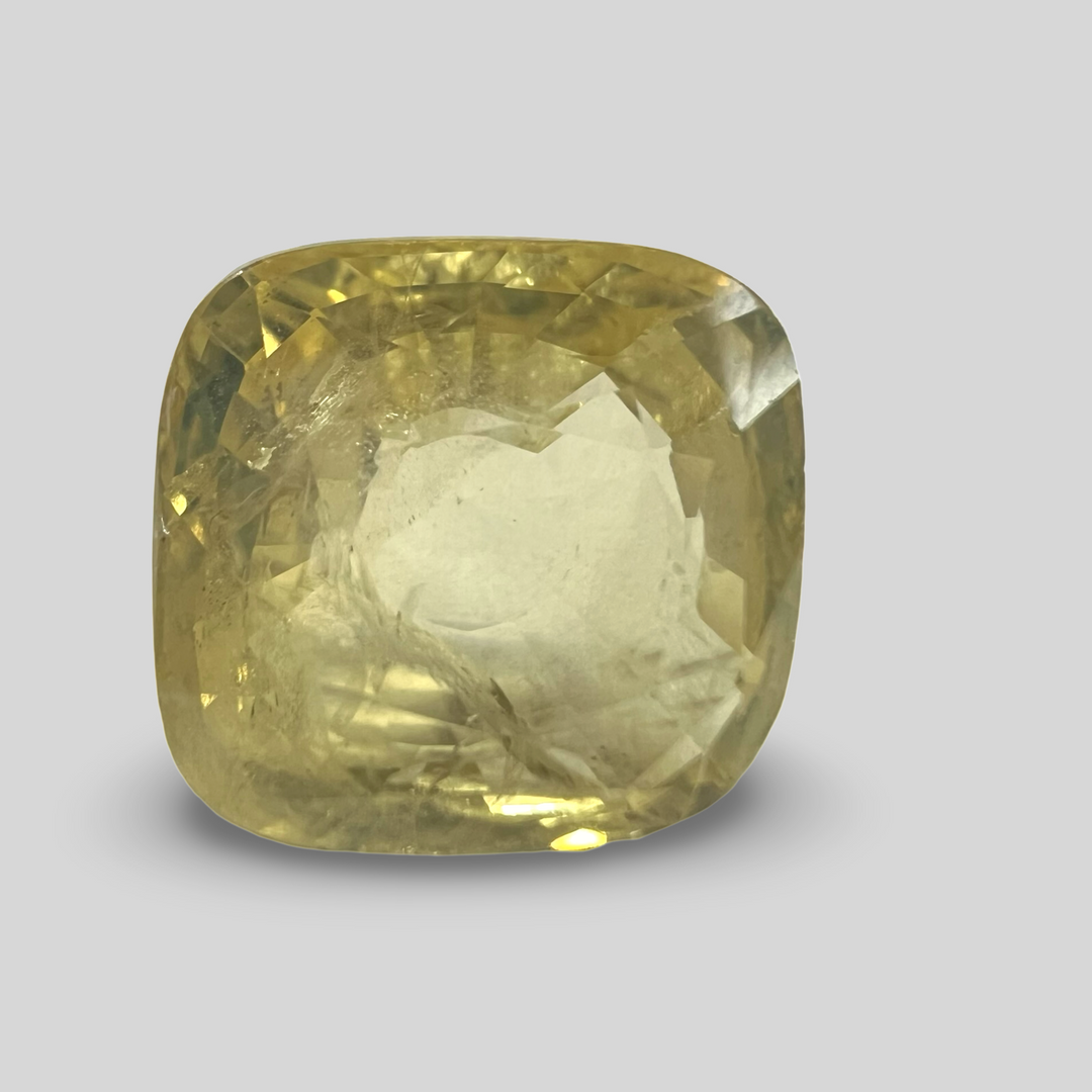 Yellow sapphire Pukhraj 9.16cts (52/617