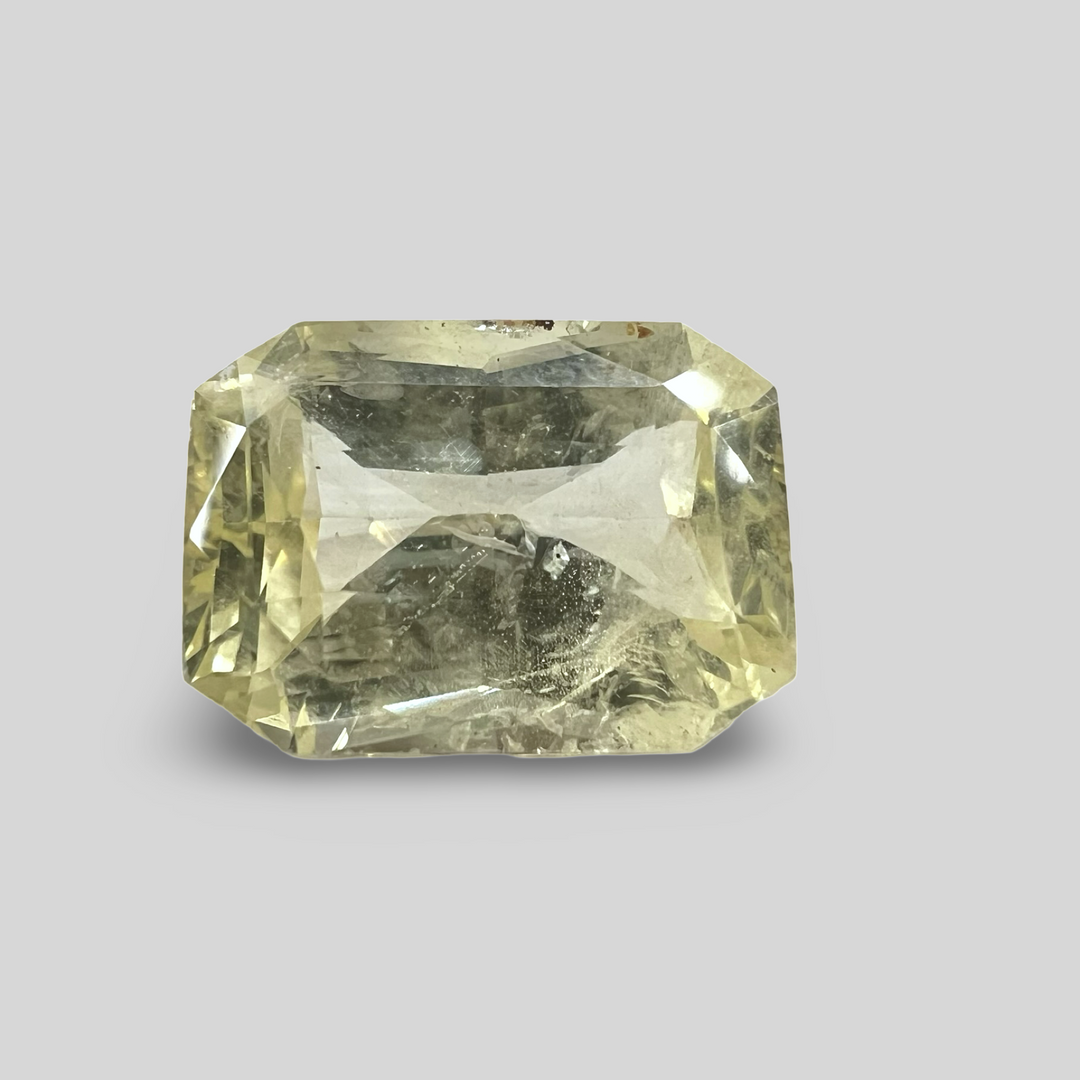 Yellow sapphire Pukhraj 7.91cts (43/505