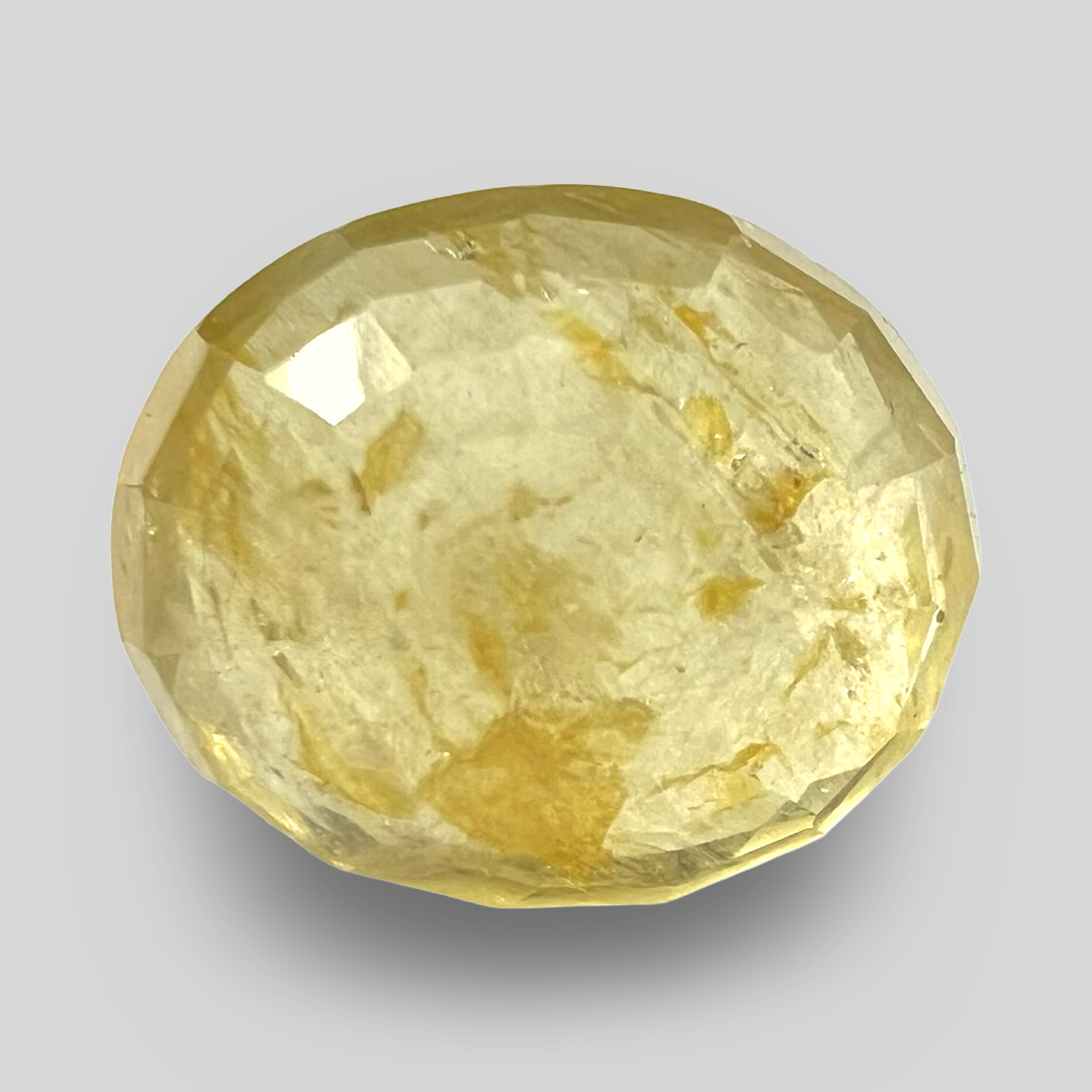 Yellow sapphire Pukhraj 7.73cts (62/742)