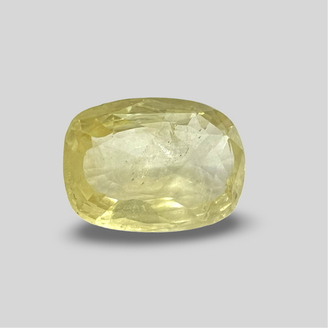 Yellow sapphire Pukhraj 3.95cts (8/95